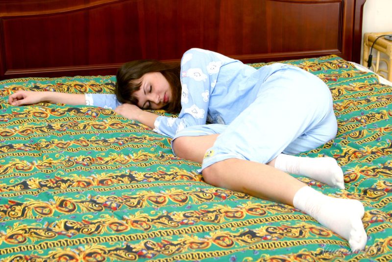 Pajamas with Clouds